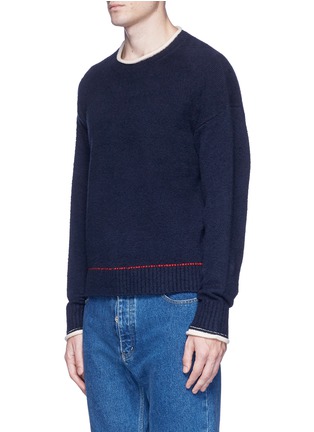Front View - Click To Enlarge - 3.1 PHILLIP LIM - Contrast trim chenille sweater