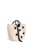 Detail View - Click To Enlarge - REBECCA MINKOFF - Pompom paper straw tote