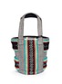 Main View - Click To Enlarge - REBECCA MINKOFF - 'Alhombra' ethnic stripe tweed tote