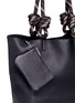  - REBECCA MINKOFF - Climbing rope handle pebbled leather tote