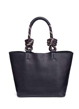 Main View - Click To Enlarge - REBECCA MINKOFF - Climbing rope handle pebbled leather tote