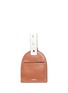 Detail View - Click To Enlarge - REBECCA MINKOFF - 'Hook Up Museum' stripe leather wristlet bag