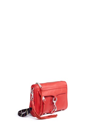 Detail View - Click To Enlarge - REBECCA MINKOFF - 'M.A.C.' climbing rope strap mini leather crossbody bag