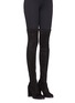 Figure View - Click To Enlarge - STUART WEITZMAN - 'Hiline' stretch suede thigh high boots