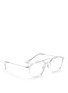 Figure View - Click To Enlarge - RAY-BAN - 'RX7098' square optical glasses