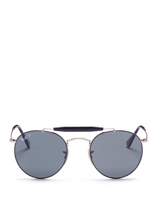 Main View - Click To Enlarge - RAY-BAN - 'RB3747' round aviator sunglasses