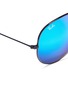 Detail View - Click To Enlarge - RAY-BAN - 'Aviator Large Metal' gradient mirror sunglasses