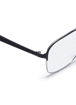Detail View - Click To Enlarge - RAY-BAN - 'RX6404' square metal optical glasses