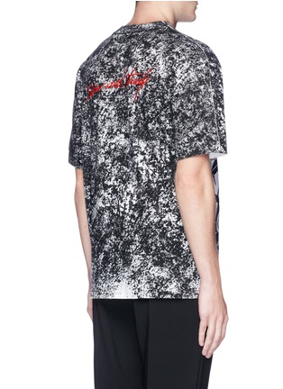 Back View - Click To Enlarge - ALEXANDER WANG - 'Slow and Steady' motorcycle print T-shirt