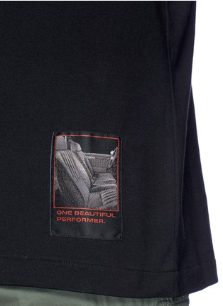 Detail View - Click To Enlarge - ALEXANDER WANG - 'Slow and Steady' print long sleeve T-shirt