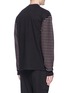 Back View - Click To Enlarge - ALEXANDER WANG - Stripe twill long sleeve T-shirt