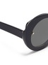 Detail View - Click To Enlarge - SUPER - 'Rita' mounted cat eye acetate sunglasses