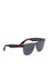 Figure View - Click To Enlarge - SUPER - 'Tuttolente Screen Classic Black' rimless all lens sunglasses