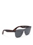 Figure View - Click To Enlarge - SUPER - 'Tuttolente Screen Flat Top Black' sunglasses