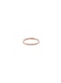 LC COLLECTION JEWELLERY - 'Versatile' diamond 18k rose gold ring