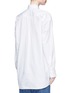 Back View - Click To Enlarge - DRIES VAN NOTEN - 'Charle' oversized cotton poplin shirt