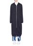 Main View - Click To Enlarge - DRIES VAN NOTEN - 'Hillius' French terry long zip hoodie