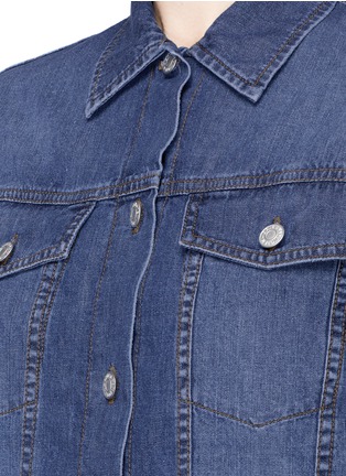 Detail View - Click To Enlarge - DRIES VAN NOTEN - 'Coralie' denim shirt