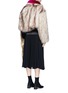 Back View - Click To Enlarge - DRIES VAN NOTEN - 'Ferry' asymmetric faux fur jacket