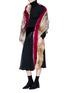 Figure View - Click To Enlarge - DRIES VAN NOTEN - 'Ferry' asymmetric faux fur jacket
