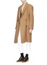 Figure View - Click To Enlarge - DRIES VAN NOTEN - 'Ramada' oversized wool blend melton coat