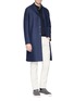 Figure View - Click To Enlarge - HARRIS WHARF LONDON - Relaxed fit virgin wool felt coat