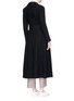 Figure View - Click To Enlarge - HARRIS WHARF LONDON - BELTED CASHMERE MELTON LONG DUSTER COAT