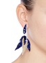 Figure View - Click To Enlarge - ELIZABETH AND JAMES - 'Asher' leaf drop earrings