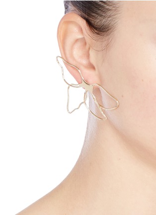 Figure View - Click To Enlarge - ELIZABETH AND JAMES - 'Zada' cutout floral earrings