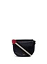Main View - Click To Enlarge - FRANCES VALENTINE - 'Ellen' mini snake embossed leather saddle bag