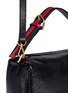  - FRANCES VALENTINE - 'Flannery' small snake embossed leather shoulder bag