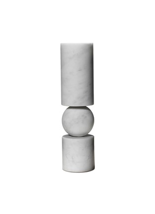 Main View - Click To Enlarge - LEE BROOM - Fulcrum marble small tealight holder