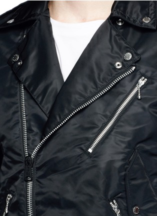 Detail View - Click To Enlarge - 73354 - 'Outlaw' padded biker jacket