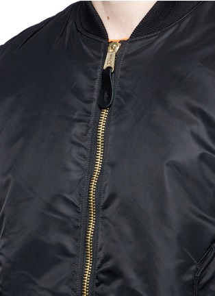 Detail View - Click To Enlarge - 73354 - Reversible MA-1 slim fit bomber jacket