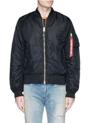 Main View - Click To Enlarge - 73354 - Reversible MA-1 slim fit bomber jacket