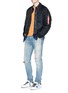 Figure View - Click To Enlarge - 73354 - Reversible MA-1 slim fit bomber jacket