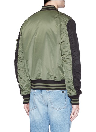 Back View - Click To Enlarge - 73354 - Reversible MA-1 bomber jacket