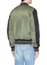Back View - Click To Enlarge - 73354 - Reversible MA-1 bomber jacket