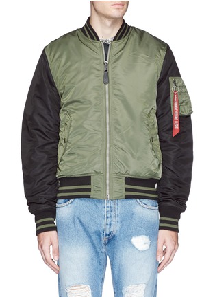 Main View - Click To Enlarge - 73354 - Reversible MA-1 bomber jacket