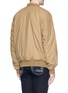 Back View - Click To Enlarge - 73354 - Cotton hopsack reversible MA-1 bomber jacket