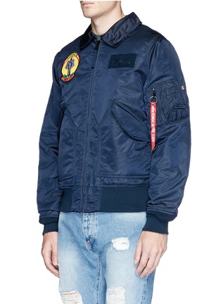 Front View - Click To Enlarge - 73354 - Desert storm appliqué padded coach jacket