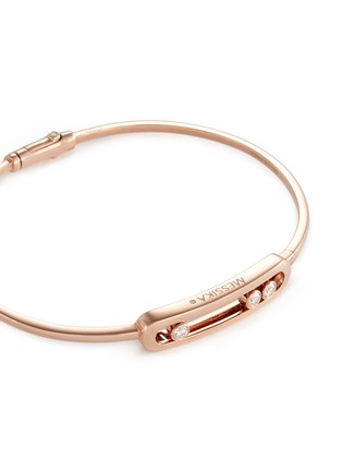 Detail View - Click To Enlarge - MESSIKA - 'Move' diamond 18k rose gold bangle