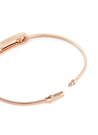 Detail View - Click To Enlarge - MESSIKA - 'Move' diamond 18k rose gold bangle