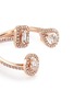 Detail View - Click To Enlarge - MESSIKA - 'My Twin ' diamond 18k rose gold ring