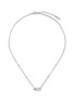 Main View - Click To Enlarge - MESSIKA - 'Move Uno' diamond 18k white gold necklace