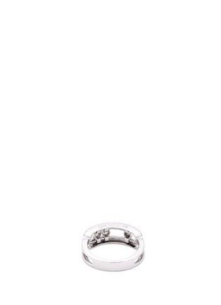 Figure View - Click To Enlarge - MESSIKA - 'Move Pavé' diamond 18k white gold ring