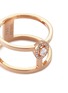 Detail View - Click To Enlarge - MESSIKA - 'Glam'Azone' diamond 18k rose gold ring