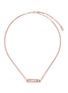 Main View - Click To Enlarge - MESSIKA - 'Move' diamond 18k rose gold necklace