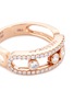 Detail View - Click To Enlarge - MESSIKA - 'Move Pavé' diamond 18k rose gold ring