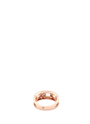 Figure View - Click To Enlarge - MESSIKA - 'Move Pavé' diamond 18k rose gold ring